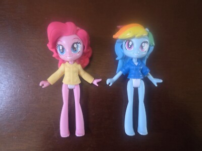 My Little Pony Equestria Girls Fashion Squad Singles Pinkie Pie & Rainbow Dash 