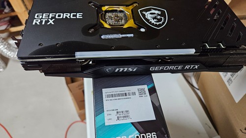 MSI GeForce RTX 3070 Ti 8G GDDR6X Graphics Card (MSI RTX 3070Ti) - Picture 2 of 9