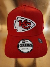 Kansas City Chiefs NFL New Era 9Forty Red A-Frame Snapback Hat