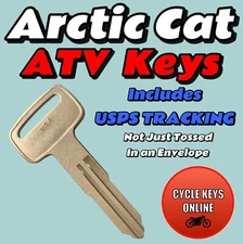 Arctic Cat ATV spare replacement keys Cut to Code key for codes F79010-F79897