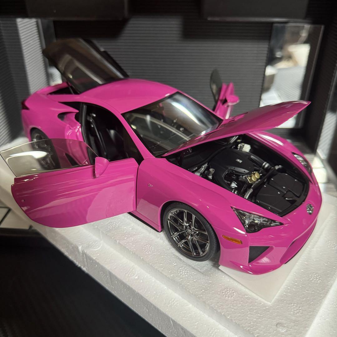 未展示品オートアート 1/18 レクサス LFA PASSIONATE PINK AUTOart 1/18 Lexus LFA PASSIONATE PINK | eBay