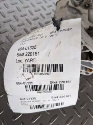 Starter Motor RWD Fits 06-20 CHARGER 1053507