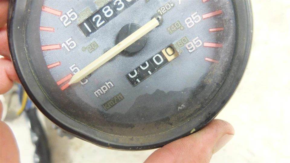 87 Yamaha SRX250 SRX 250 Gauges Dash Tachometer Tach - Image 4 of 4