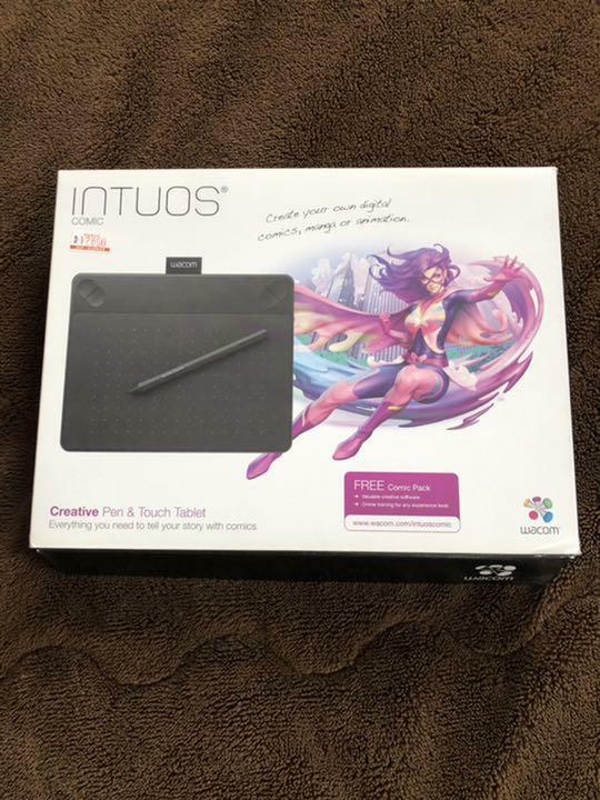 Wacom Intuos Comic CTH-490/K1 Pen & Touch Tablet S Size