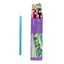 Colored Pencil Set (24 Pack / 36 Pack) - Soft Core, Oil-Based