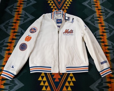 New STORE FREAK'S York Jacket Varsity Leather & Wool Women's Classic Retro Mets York New S ジャケット Mets ウェア