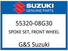 Suzuki Oem Part 55320-08g30 Spoke Set Front Wheel