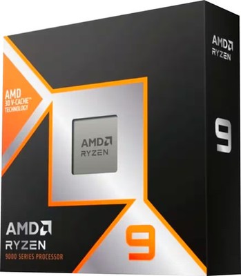 AMD - Ryzen 9 9950X3D 16-Core - 32-Thread 4.3 GHz (5.7 GHz Max Boost) Socket ...