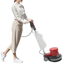 Floor Scrubber Cleaner Carpet Cleaner Machine 1100W 8L Floor Buffer Waxer
