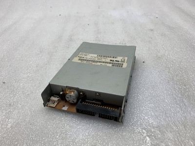 VINTAGE NEC FD1231T 1.44MB FLOPPY DISK DRIVE NO FRONT BEZEL TESTED BXDR7