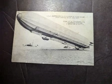 Mint 1908 Germany Zeppelin Airship Aviation Postcard LZ2