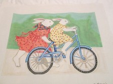 WHEN TO LET GO-MAGGIE/BOTTMAN-HANDPAINTED NEEDLEPOINT CANVAS