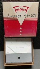 TRIPLETT Model 420-G DC 0-5 MA Milliamperes Panel Meter w/ Box - NEW COMPLETE