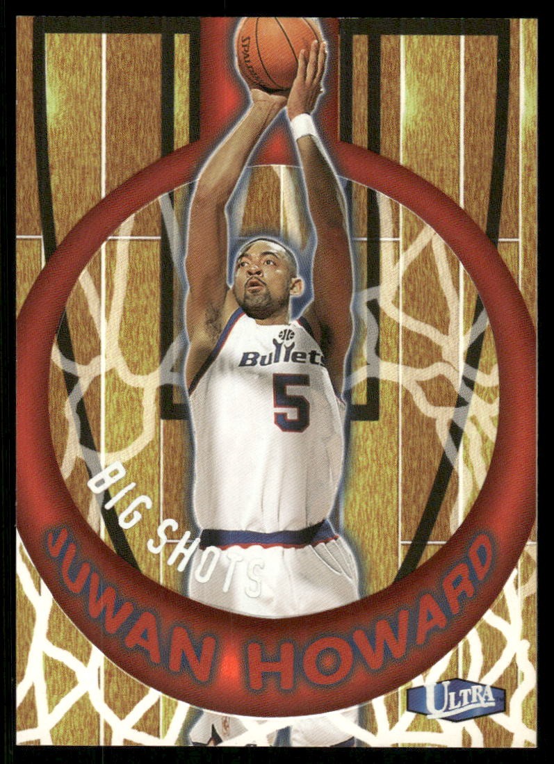 Juwan Howard #7 Basketball Cards 1997 Ultra Big Shots trading card — raw and PSA graded price guide