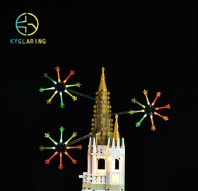 LED Light Kit for Disney Castle - Compatible with LEGO&reg; 71040 Set (Remote)