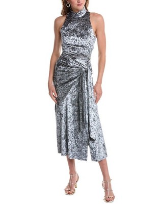 Cinq À Sept Butterfly Paisley Rori Maxi Dress Women's Blue 00