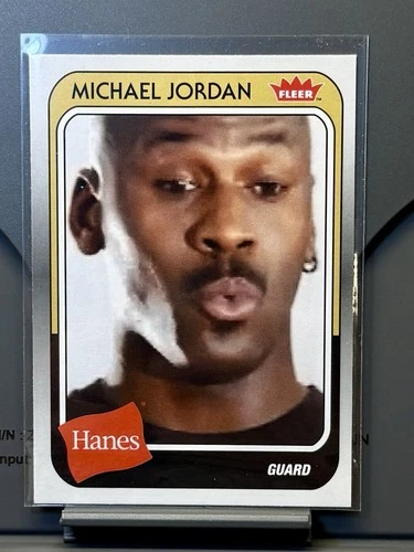 2019 Fleer Hanes Michael Jordan Set - Kiss #MJ-38 Trading Card MJ