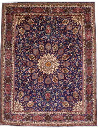 Rare 10X13 Handmade Vintage Oriental Area Rug Floral Design Home Decor Carpet
