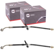2x A.B.S. BREMSSCHLÄUCHE VORNE LINKS + RECHTS passend für HONDA CIVIC