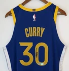 Stephen Curry Signed Warriors NBA Nike ADV Authentic Jersey Autograph USASM BAS