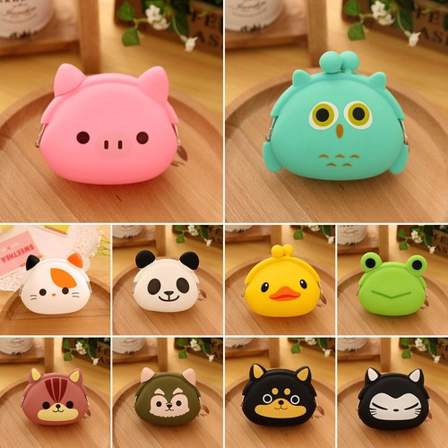 Small Mini Change Coin Purse Wallet Pouch Credit Card Key Holder Clutch Bag Gift - Picture 3 of 43