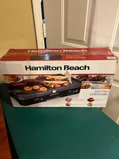 Hamilton Beach 3-in-One Grill/Griddle, Model ...