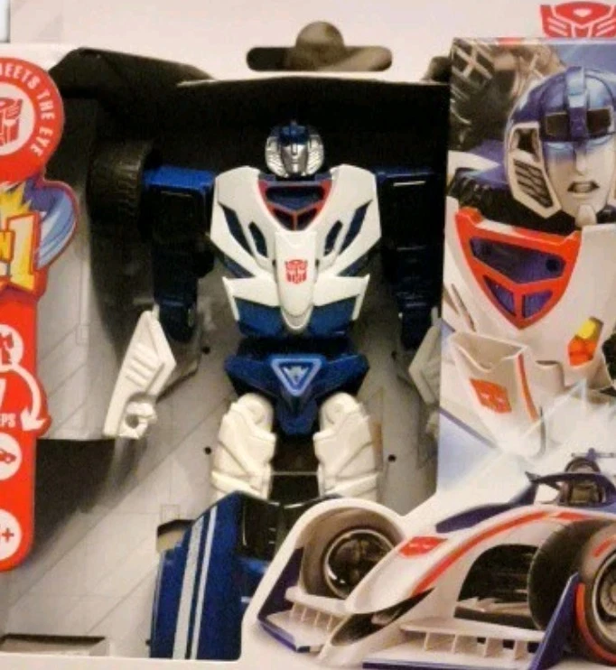 Transformers Autobot Mirage Authentic 7" 2 In 1 Action Figure Hasbro New - Image 3 of 3