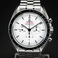 OMEGA Speedmaster White Moonwatch Professional 310.30.42.50.04.001 Box & Papers