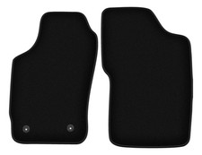 Tapis de sol avant en velours noir pour Peugeot 306 1993-2001 