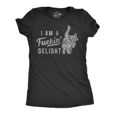 Womens Im A  Delight T shirt Funny Offensive Saying Hilarious Tee