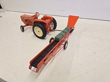 Vintage Ertl 1/16 Allis-chalmers One Ninety Tractor W/ Electric Motor & Elevator