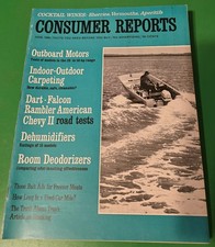 1968 Consumer Reports - Dodge Dart Chevy Ii Ford Falcon Rambler American 150