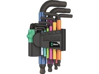 Wera 05133164001 Winkelschraubendreher-Satz 950/9 9-Teilig Kunststoffhalter Sw 1