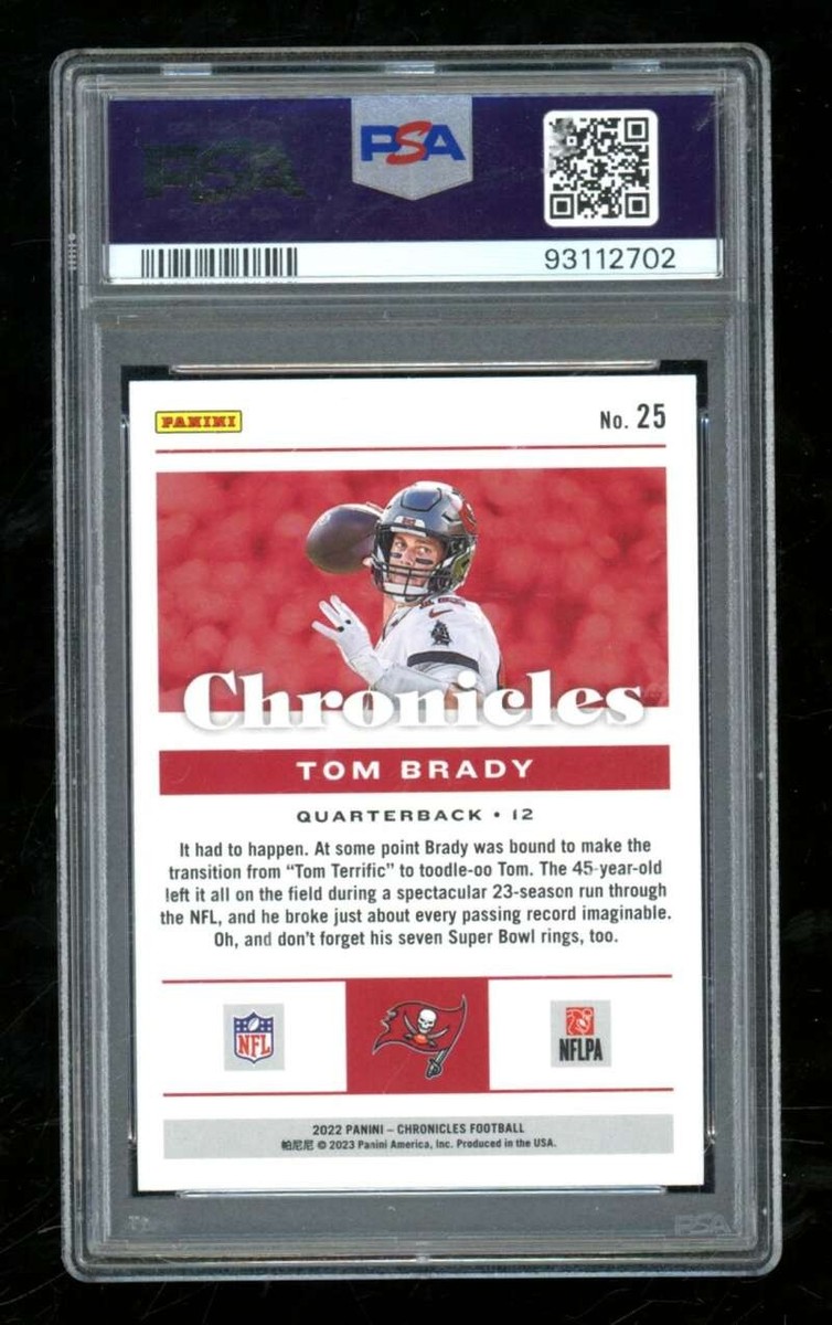 25years of the fighting men’s chronicle 2022 Panini Chronicles - Tom Brady #25 for sale online | eBay
