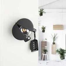 Door Handle Lock, Door Knob Lock Out Device,Cover to Disable The Black