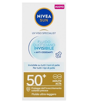 Fluido Invisibile SPF50+ UV Viso Specialist NIVEA SUN 30ml