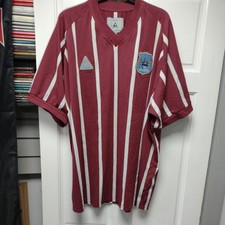 Manchester City Le Coq Sportif 3xl third maroon Shirt rare first advice 54-56"