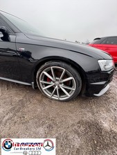 AUDI A4 B8 B8.5 AVANT DRIVER RIGHT SIDE FRONT WING BLACK 0E LY9T S Line 08-16