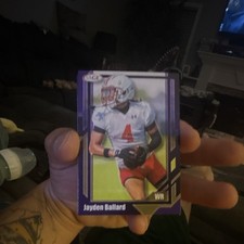 SAGE Football Sports Trading Card Lot Card Stock Jayden Ballard Jalen Berger