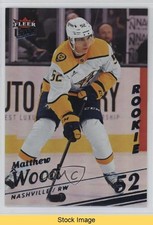 2025-26 Upper Deck Fleer Ultra Rookies Rainbow Foil Matthew Wood #179 READ dz4
