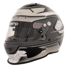 Zamp H760C01XXL, RZ-70E Switch Helmet, XX-Large, Gray/Light Gray, Snell SA2020