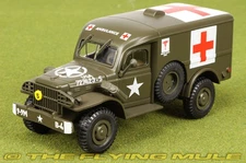Motor City Classics 1:43 WC 54 4x4 Ambulance US Army