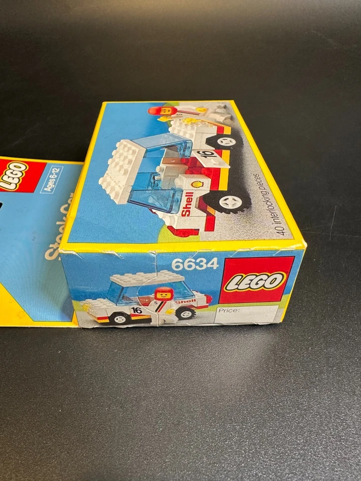 LEGO 6634 Shell Stock Car Classic Town Race LEGOLAND 1986 NUEVA CAJA SELLADA Foto 3 de 4