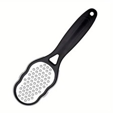 Stainless Steel Foot File with Coarse Fine Grit for Home Pedicure Anti-Splash