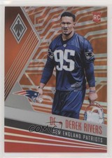 2017 Panini Phoenix Rookies Orange 43/99 Derek Rivers #184 9s4