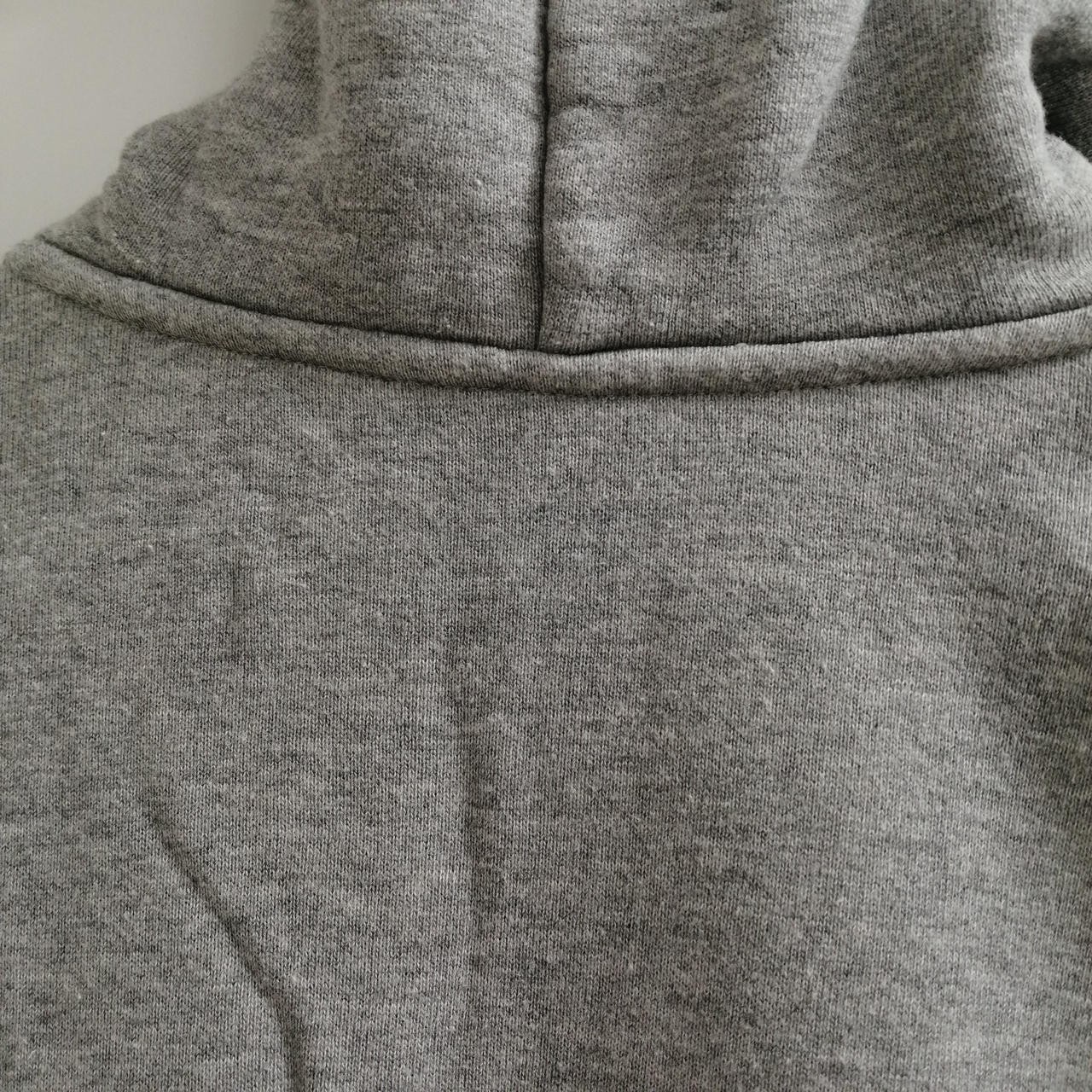 Loopwheeler Gray Snow Pattern Embroidery Zip-Up H… - image 6