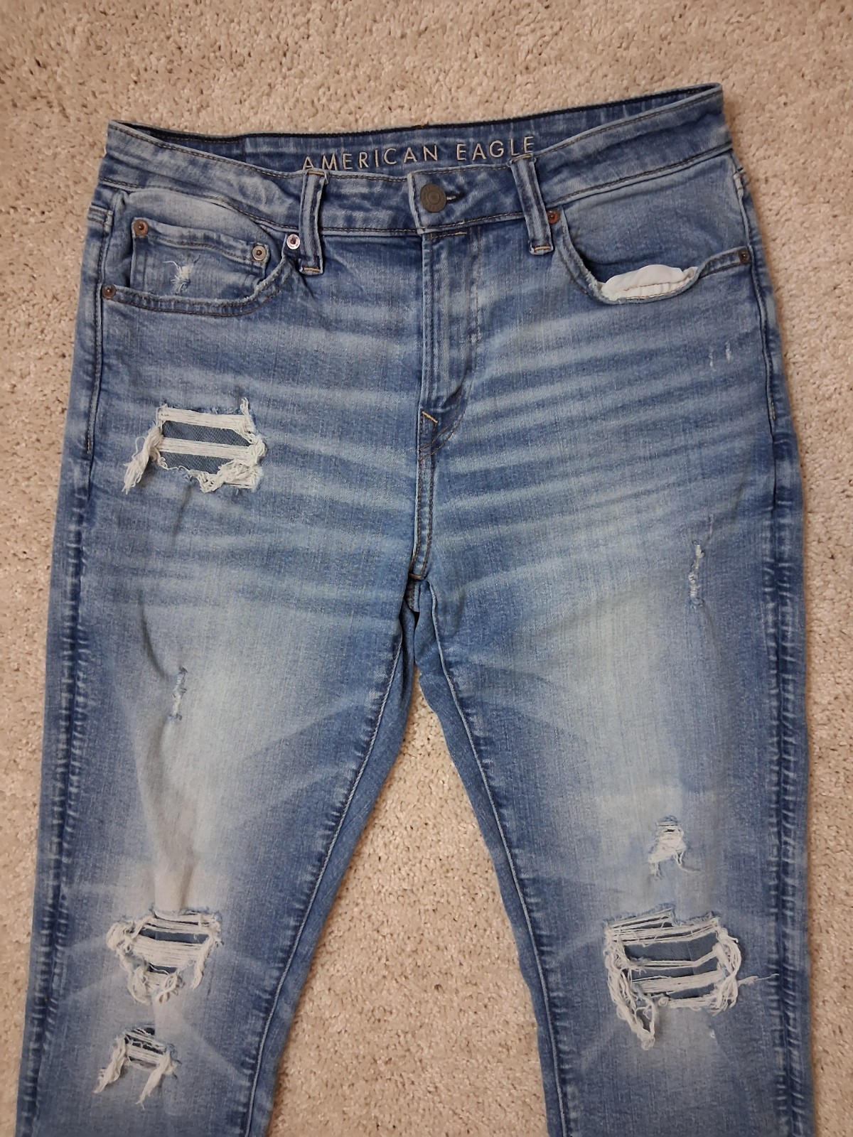 American Eagle Airflex Athletic Patch Distress De… - image 6