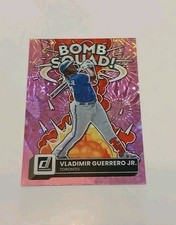 2022 Panini Donruss Bomb Squad Vladimir Guerrero Jr. SP #BS-2 Pink Fireworks