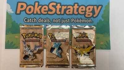 Pokémon TCG: 1st Edition Fossil Booster Pack Art Set - Factory