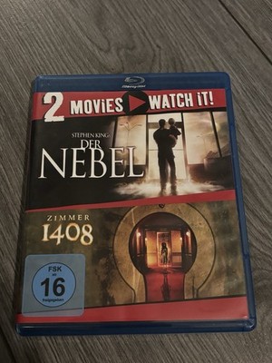 BLU RAY: DER NEBEL + ZIMMER 1408 / STEPHEN KING DOPPELSHOCKER / 2 X BLU RAY /  